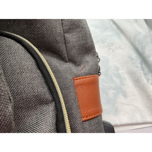 Mancio Slim Laptop Backpack Gray Adult Unisex - Picture 15 of 15